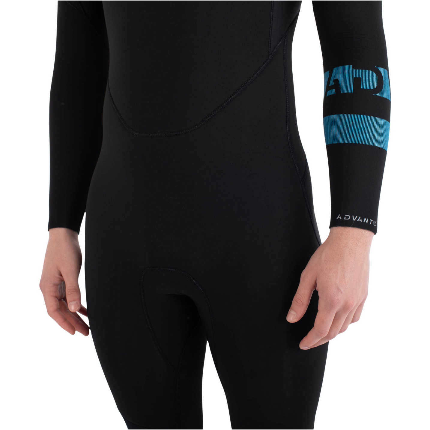 2026 Hurley Herre Advant 4/3mm Chest Zip V&aring;ddragt MFS0013423 - Black1